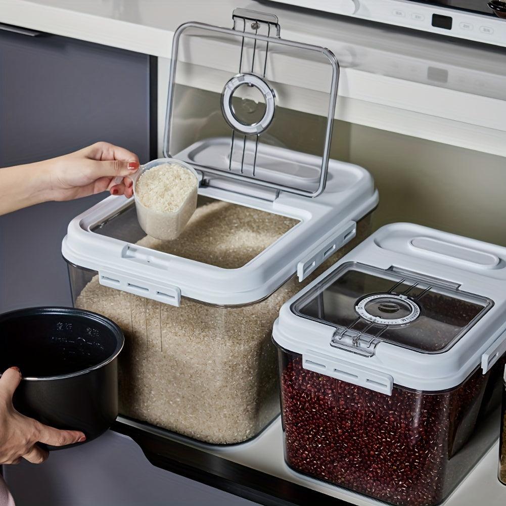 Airtight Pet Dry Food Container Animal Cat Dog Grain Storage Bin Box Dog Puppy Cat Dry Food Snack Dispenser Box Cat Dog Treat Tin - Comfort Style