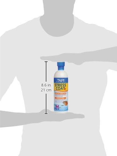 API Stress Coat Aquarium Water Conditioner, Fish , 473 ml Bottle - Comfort Style