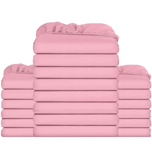 Utopia Bedding Fitted Sheet - Deep Pocket 14 inch (35 cm) - Easy Care - Soft Brushed Microfibre Fabric - Shrinkage and Fade Resistant - Bottom Sheet