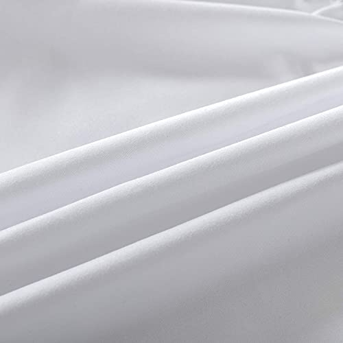 Fitted Sheet Bed Sheets 25CM Extra Deep Pocket Soft and Breathable Fitted Bedding Sheets