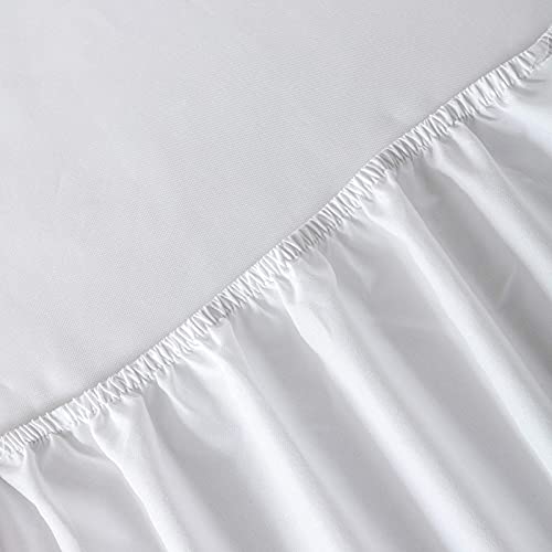 Fitted Sheet Bed Sheets 25CM Extra Deep Pocket Soft and Breathable Fitted Bedding Sheets