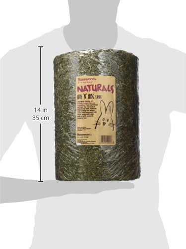 Rosewood Naturals Hay 'n' Hide, Large, Rabbit Treats & Small Animal Treats - Comfort Style