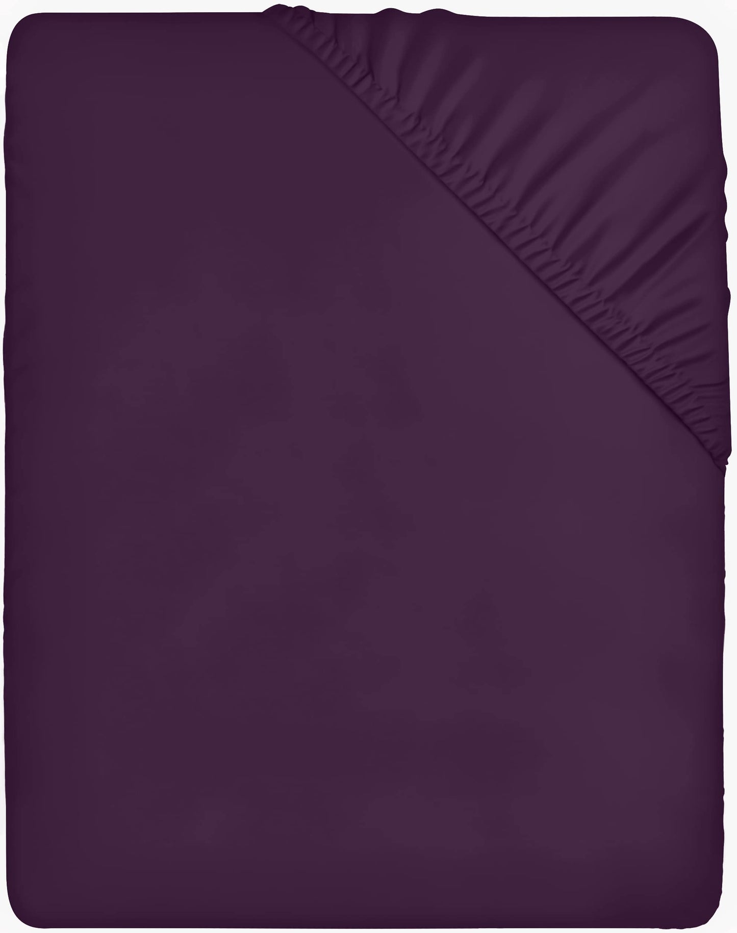 Utopia Bedding Fitted Sheet - Deep Pocket 14 inch (35 cm) - Easy Care - Soft Brushed Microfibre Fabric - Shrinkage and Fade Resistant - Bottom Sheet
