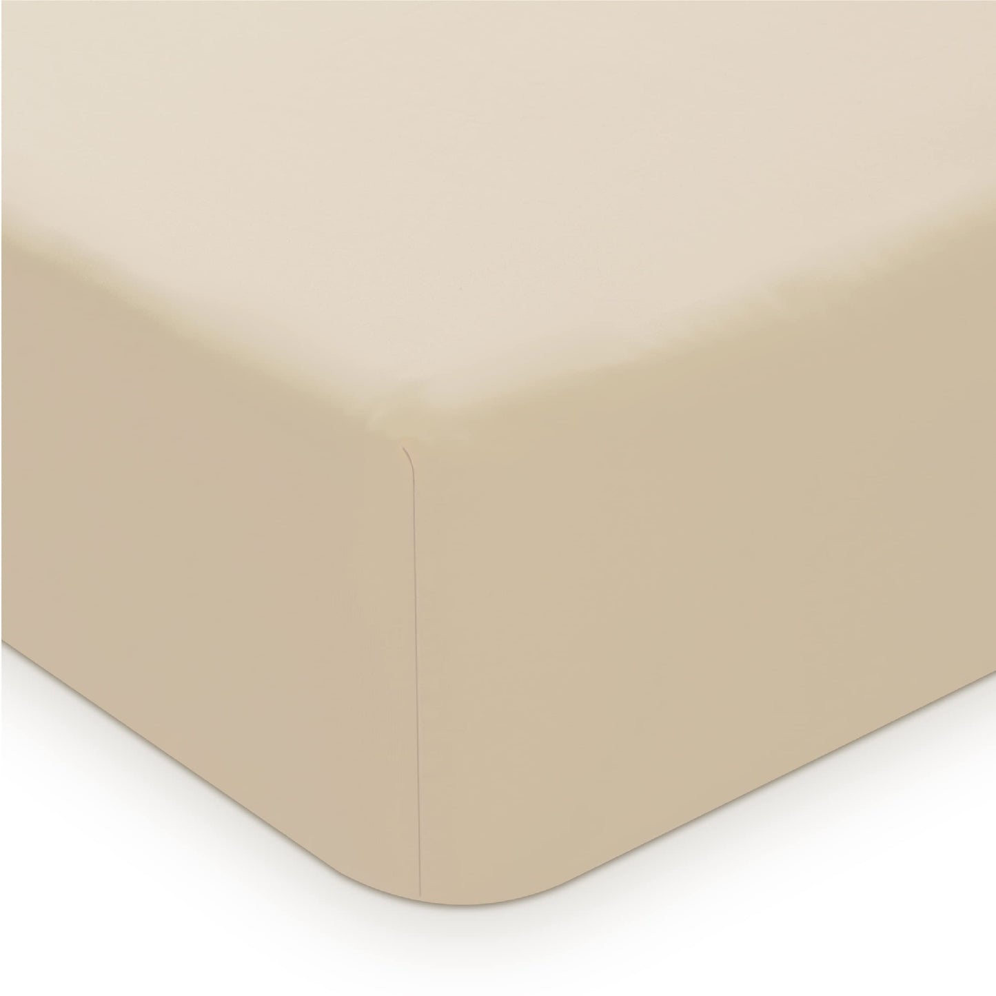 Fitted Sheet Deep - Bed Sheets Extra Deep Pocket 16 inch (40 cm) made of Soft Brushed Microfiber