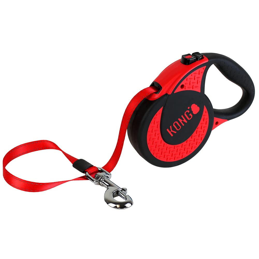 KONG Ultimate Retractable Dog Leash, Extra Large, Blue, 5m Tape