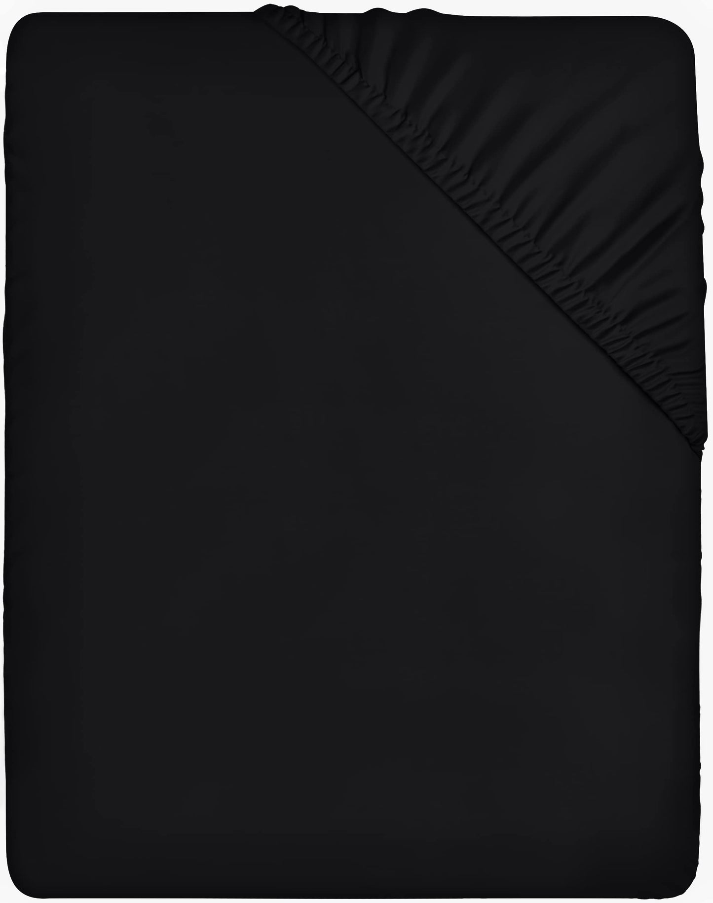Utopia Bedding Fitted Sheet - Deep Pocket 14 inch (35 cm) - Easy Care - Soft Brushed Microfibre Fabric - Shrinkage and Fade Resistant - Bottom Sheet