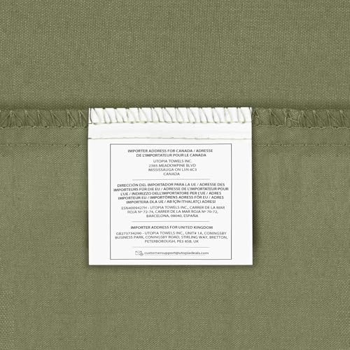 Utopia Bedding Fitted Sheet - Deep Pocket 14 inch (35 cm) - Easy Care - Soft Brushed Microfibre Fabric - Shrinkage and Fade Resistant - Bottom Sheet