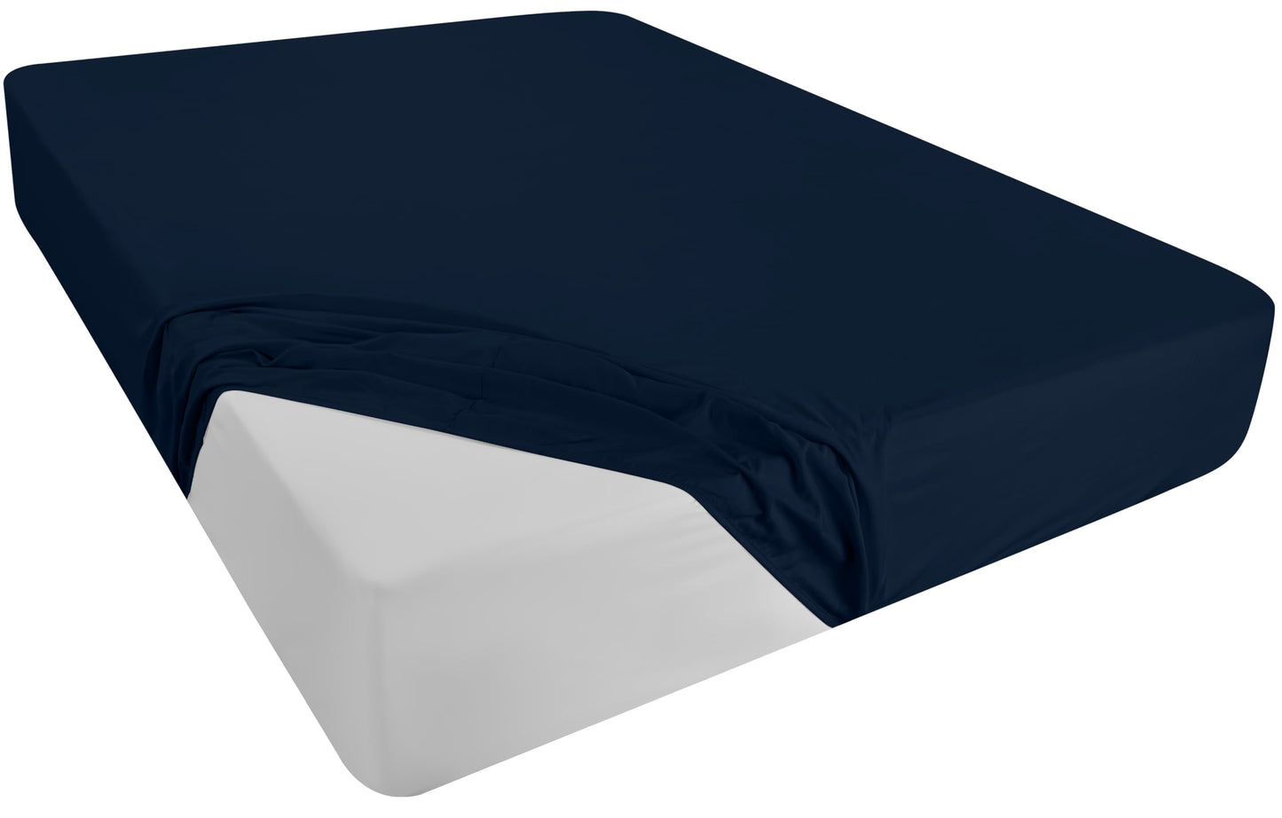 Utopia Bedding Fitted Sheet - Deep Pocket 14 inch (35 cm) - Easy Care - Soft Brushed Microfibre Fabric - Shrinkage and Fade Resistant - Bottom Sheet