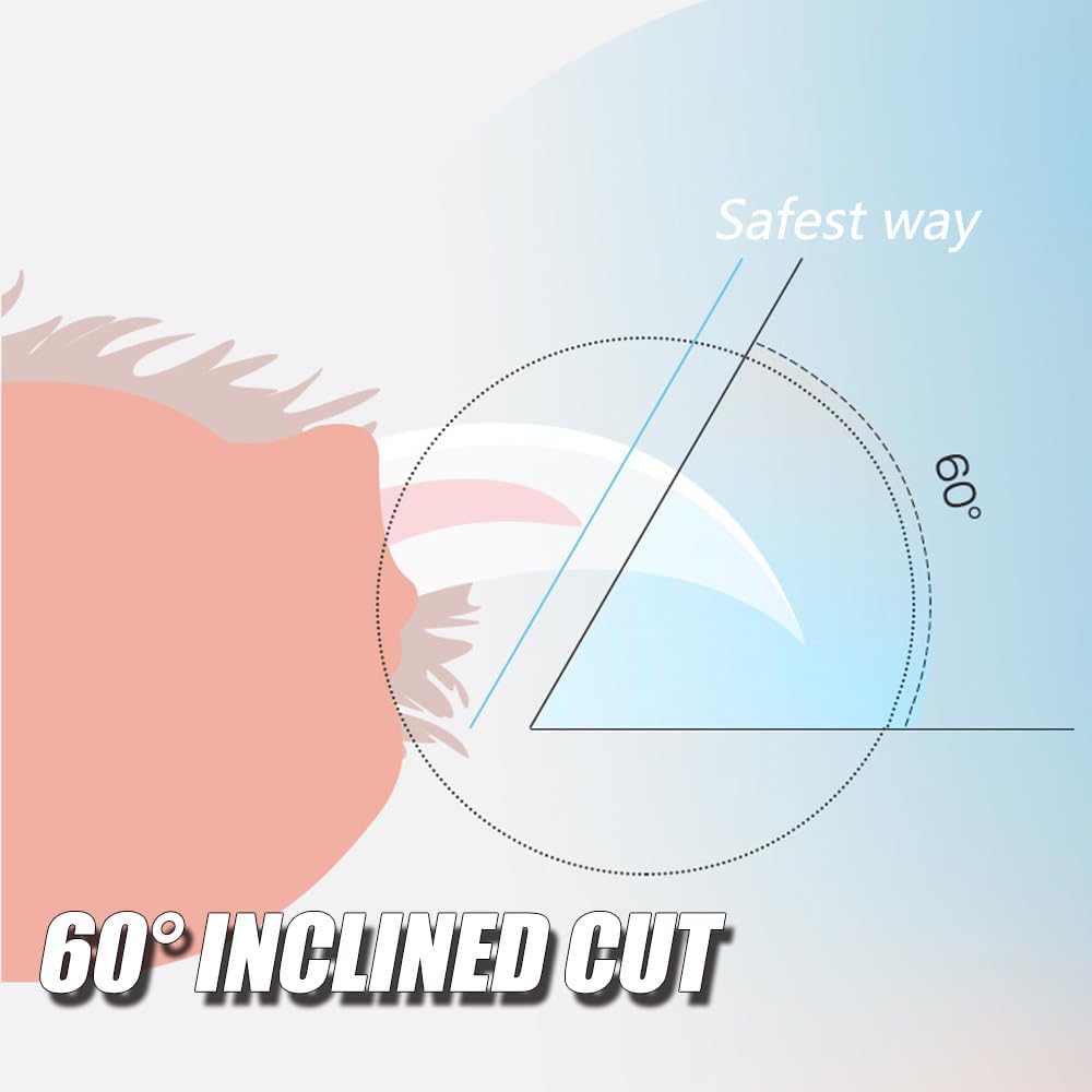 Cat Claw Clippers with Safety Guard and Light, Professional Pet Nail Clippers for Cat, Kitten, Puppy, Small Dog, Birds, Rabbit, Guinea Pig - Comfort Style