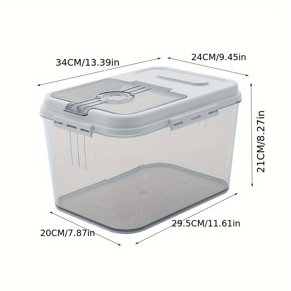 Airtight Pet Dry Food Container Animal Cat Dog Grain Storage Bin Box Dog Puppy Cat Dry Food Snack Dispenser Box Cat Dog Treat Tin - Comfort Style