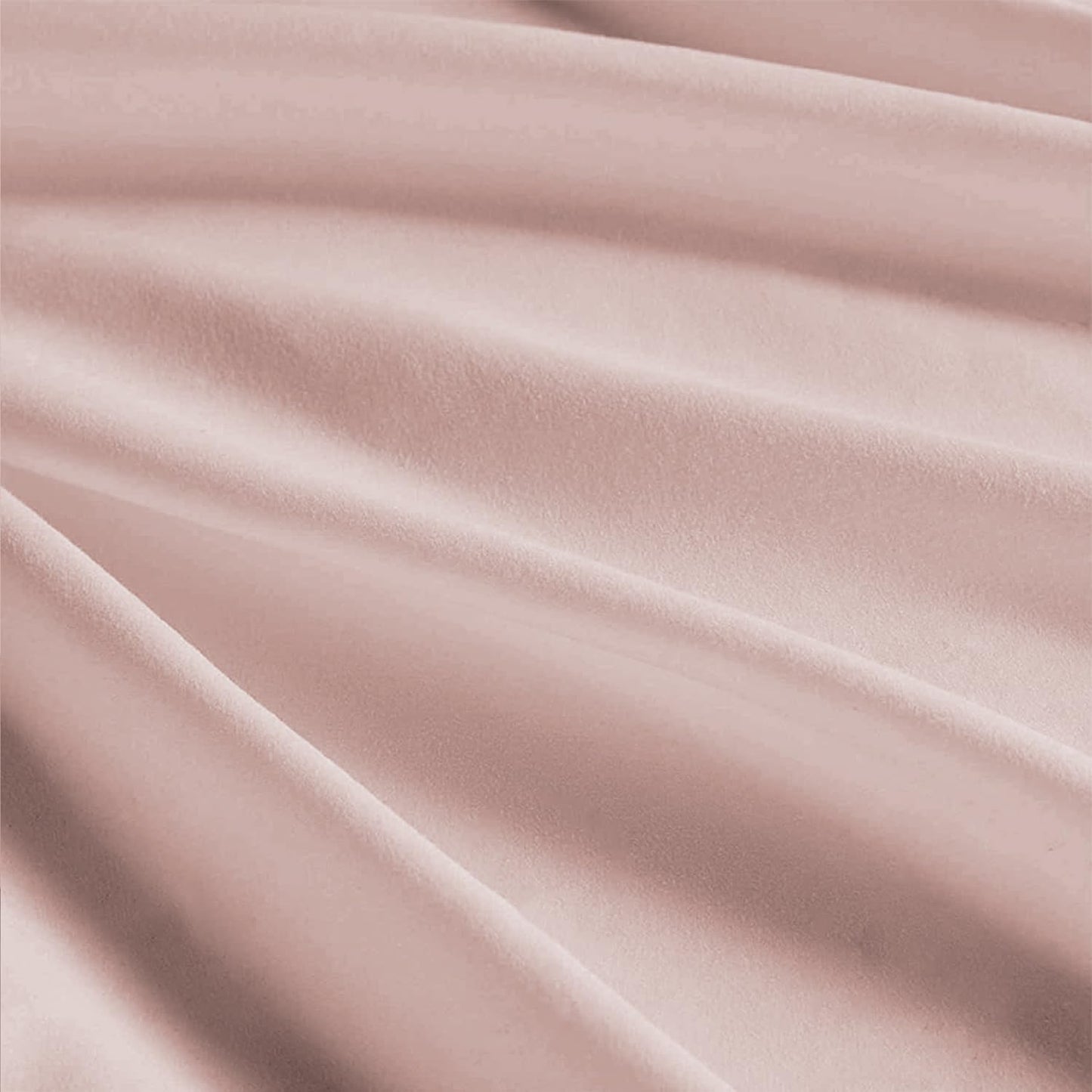 Fitted Sheet 25 cm Deep Brushed Microfiber Ultra Soft No-Iron Wrinkle-Resistant Plain Dyed Fitted Bed Sheets Hypoallergenic Breathable Sheets