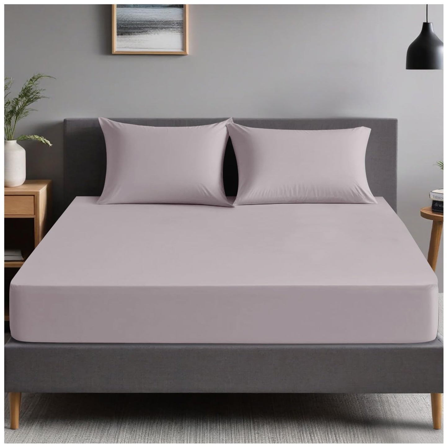 GC GAVENO CAVAILIA | Fitted Sheets - Plain Dyed Bedding Bedsheets - Non Iron Superking Fitted Sheet