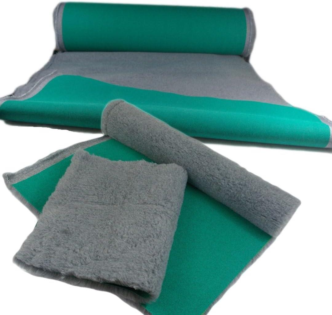 SOUL DESTINY Traditional Grey High-Grade Vet Bedding 30mm Cut in Squares & Rolls. THICK WHELPING FLEECE DOG PUPPY PRO BED - Comfort Style
