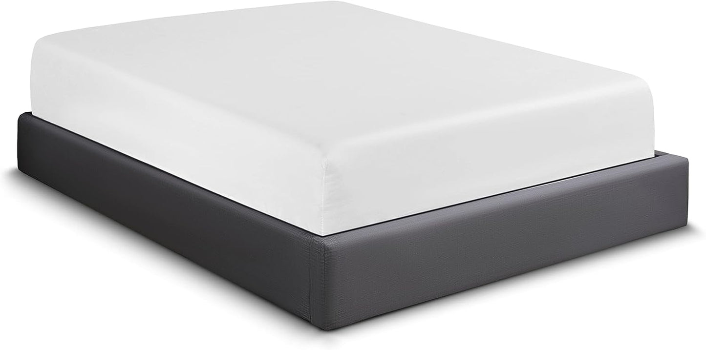 200 Thread Count 100% Egyptian Cotton Fitted Sheet (King, White)