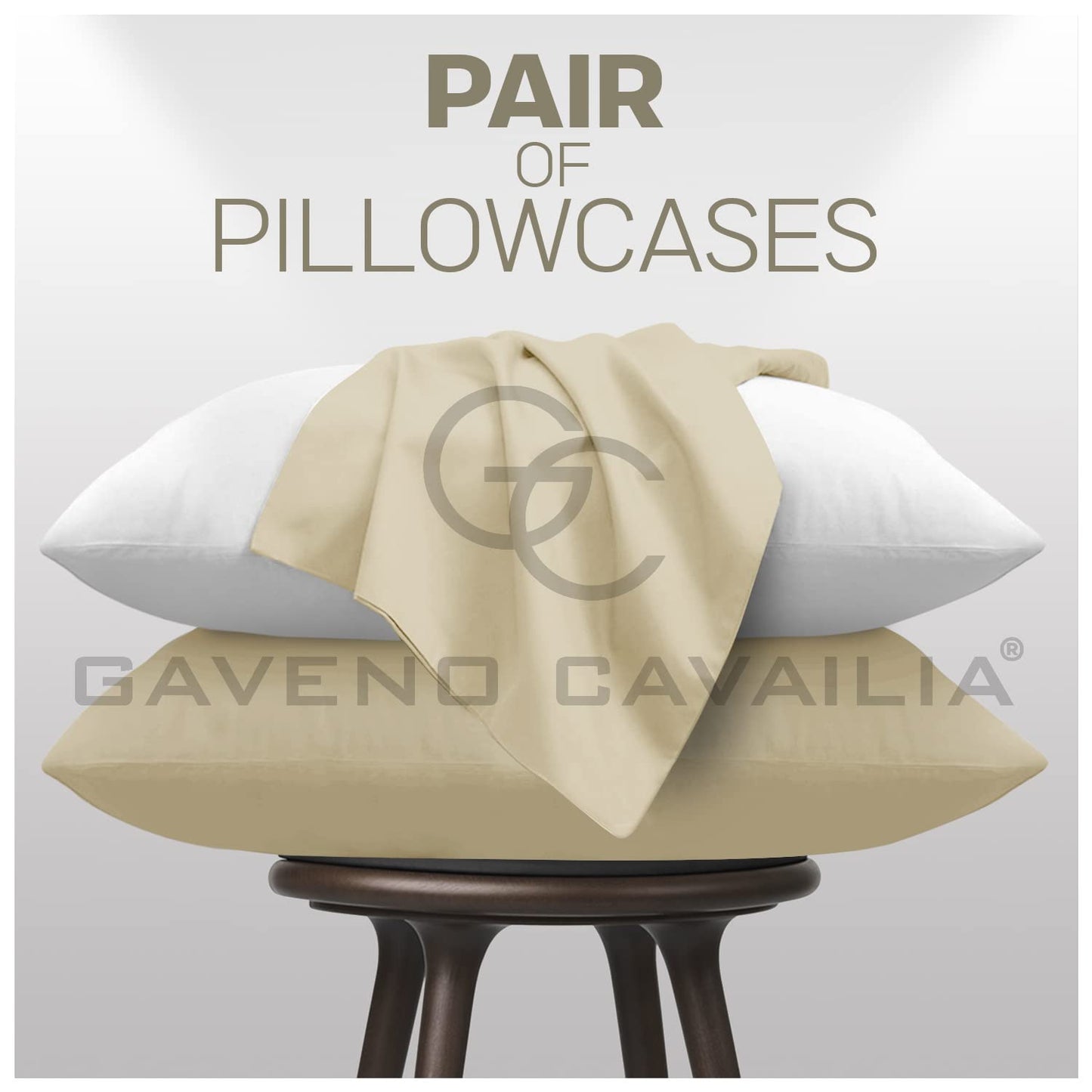 GC GAVENO CAVAILIA | Fitted Sheets - Plain Dyed Bedding Bedsheets - Non Iron Superking Fitted Sheet