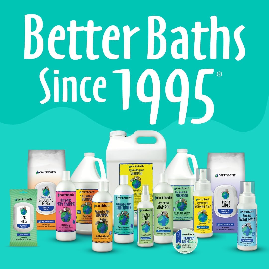 Earthbath Hypo Allergenic Pet Shampoo, 472 ml