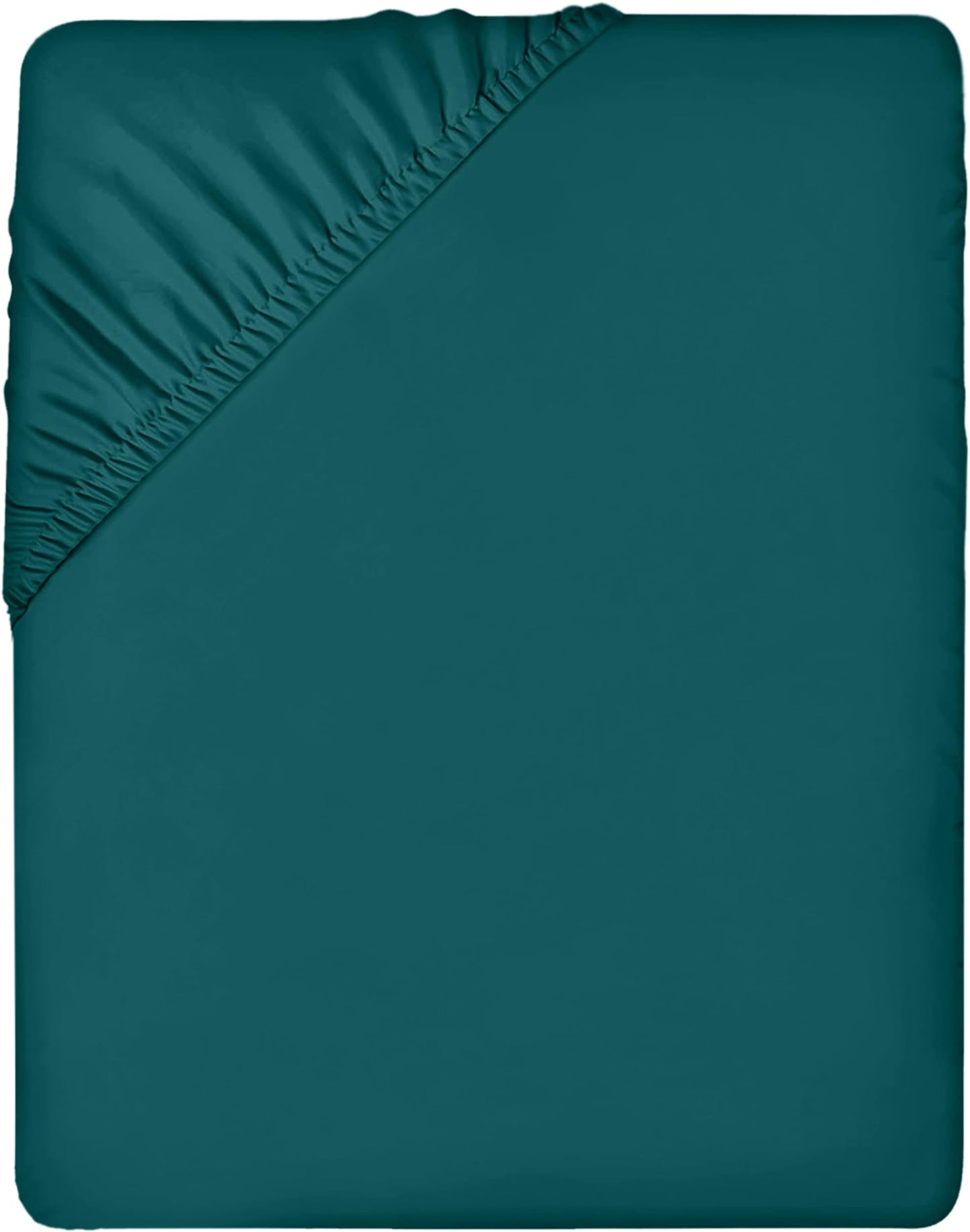 Utopia Bedding Fitted Sheet - Deep Pocket 14 inch (35 cm) - Easy Care - Soft Brushed Microfibre Fabric - Shrinkage and Fade Resistant - Bottom Sheet