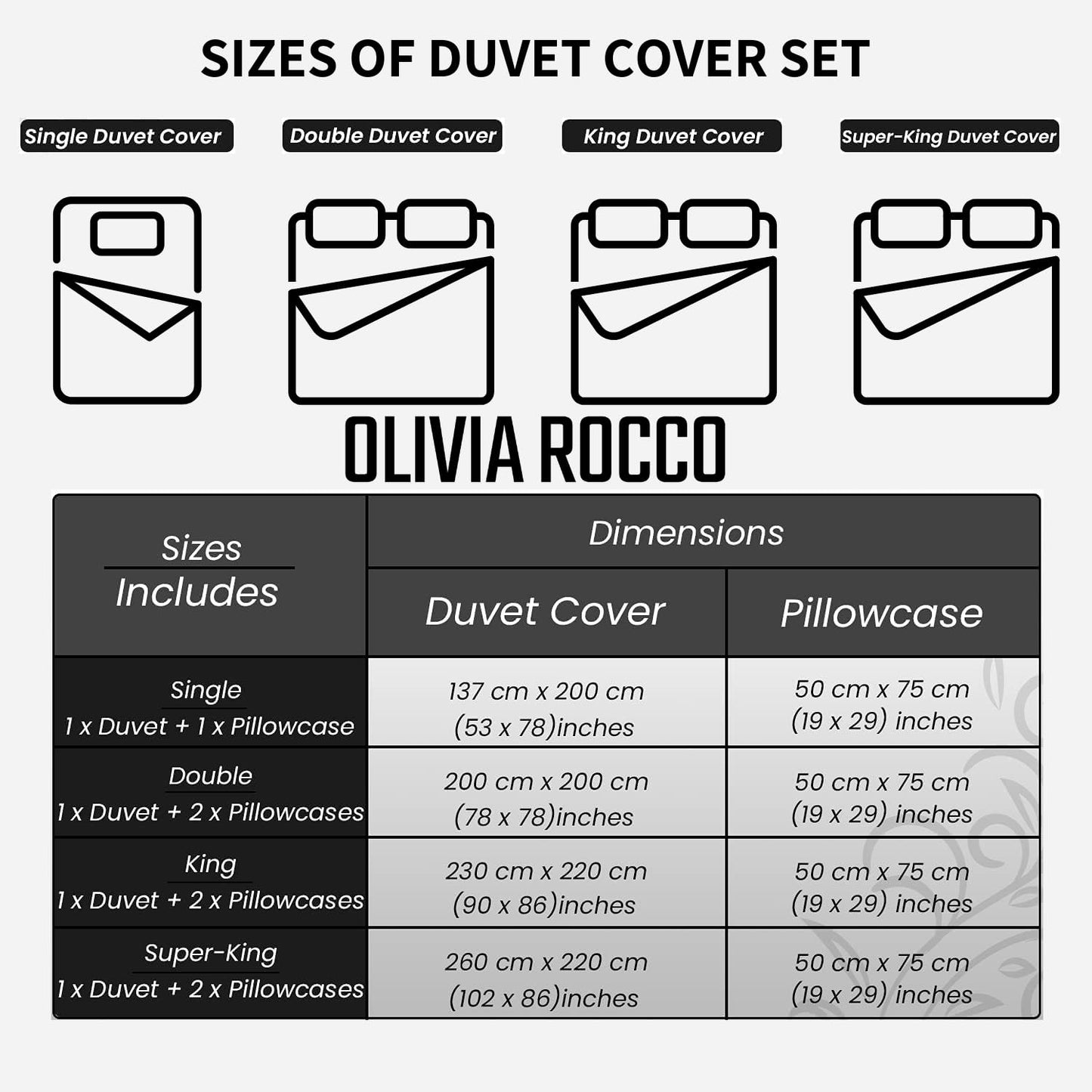Olivia Rocco Hudson Check Duvet Cover Set Modern Print Cotton Rich Quilt Covers Bedding Bed Linen Set - Comfort Style