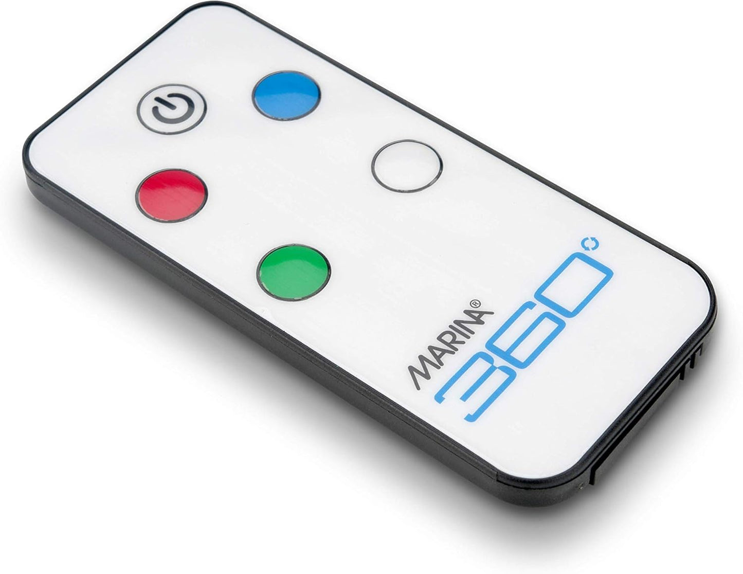 Marina 360 Aquarium with Remote Control LED Lighting, Multi-colour, 10 Litre,Blue,Green,Red - Comfort Style