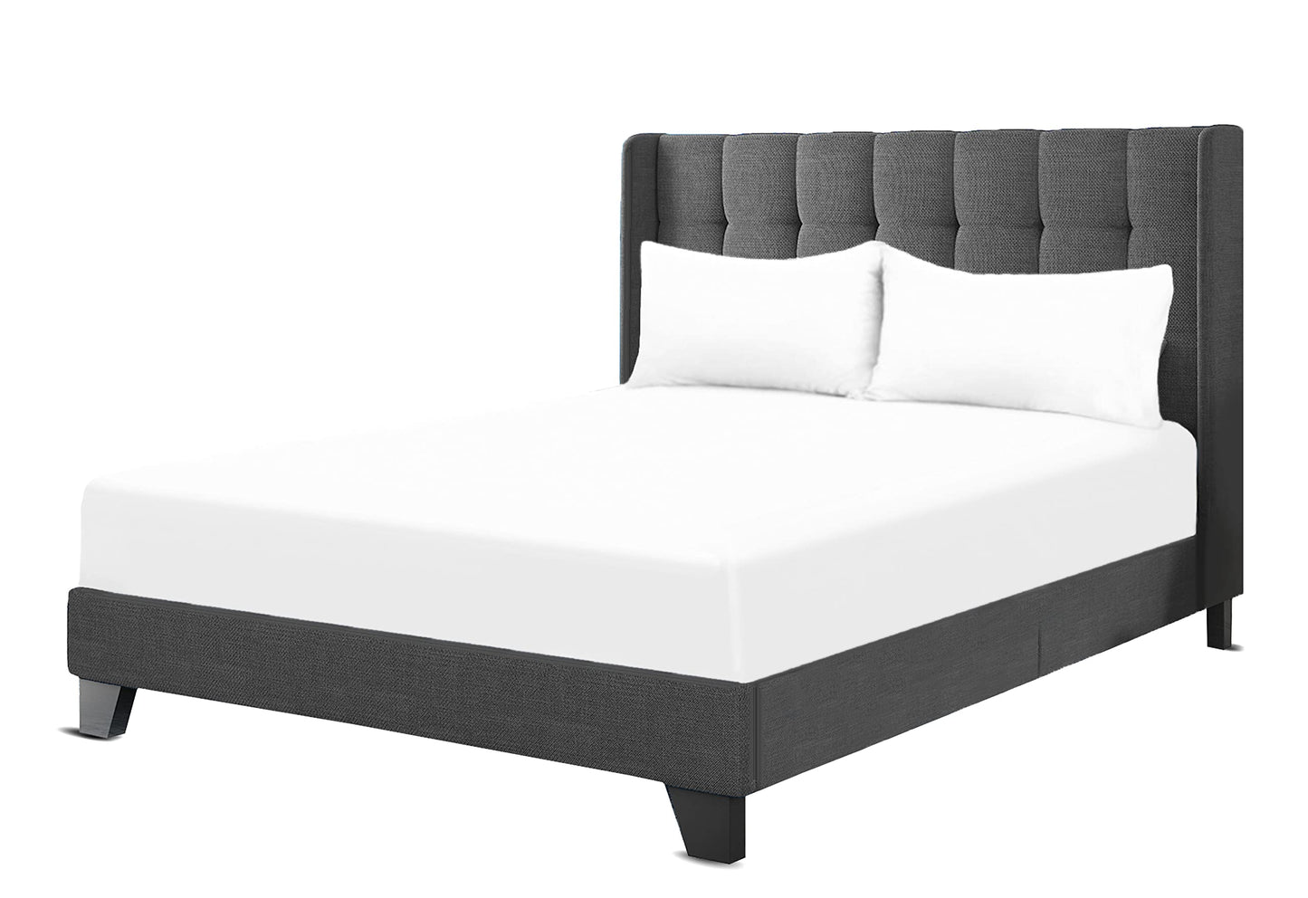 200 Thread Count Hotel Quality Bedding 100% Pure Egyptian Cotton Fitted Sheet - Stretches Up To 25cm Deep