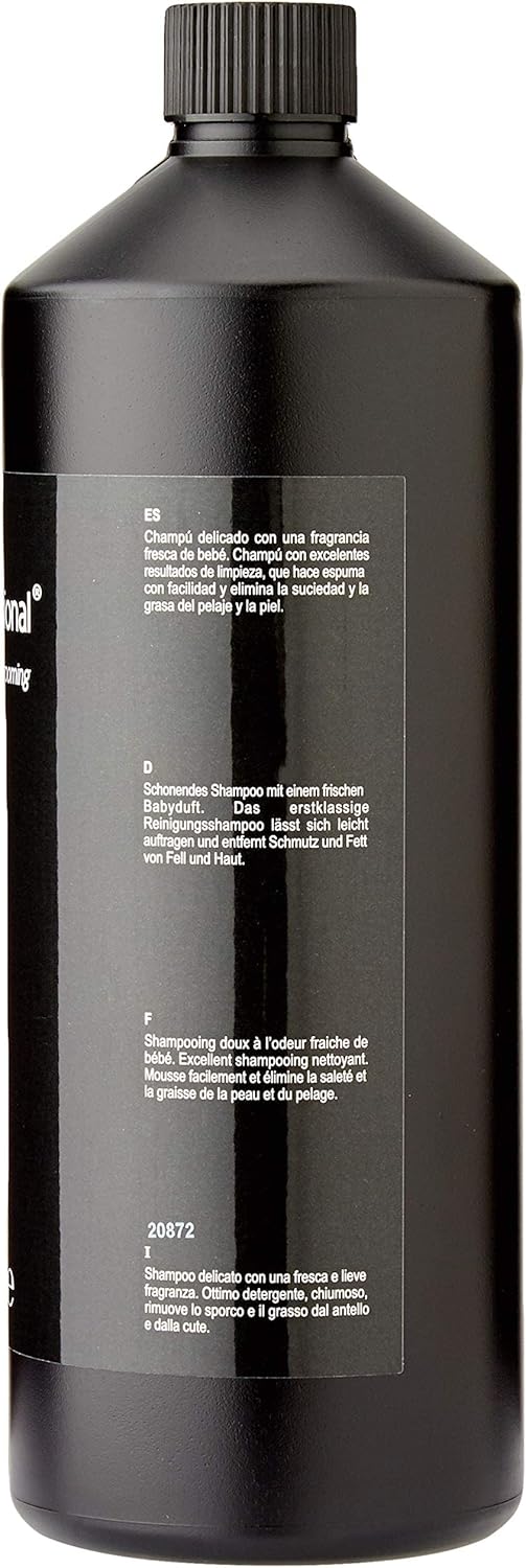 GROOM PROFESSIONAL Baby Fresh Dog Shampoo - Soothing Baby Powder Dog Shampoo - Gentle for Sensitive or Itchy Skin - Removes Dandruff & Smelly Puppy Odours, w/Aloe Vera to Help Itching Relief, 1L