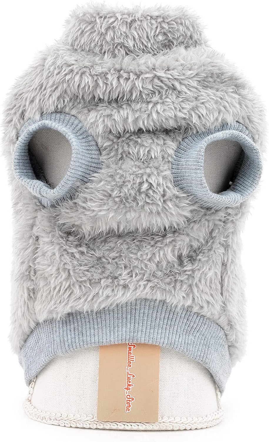 SMALLLEE_LUCKY_STORE Pet Sherpa Fleece Jumper Vest Sweaters Turtleneck Pullover with D-ring Soft Sweatshirt for Small Dogs Cat Puppy Boy Girl Yorkie Chihuahua Warm Fall Winter Clothes,Pink,S - Comfort Style
