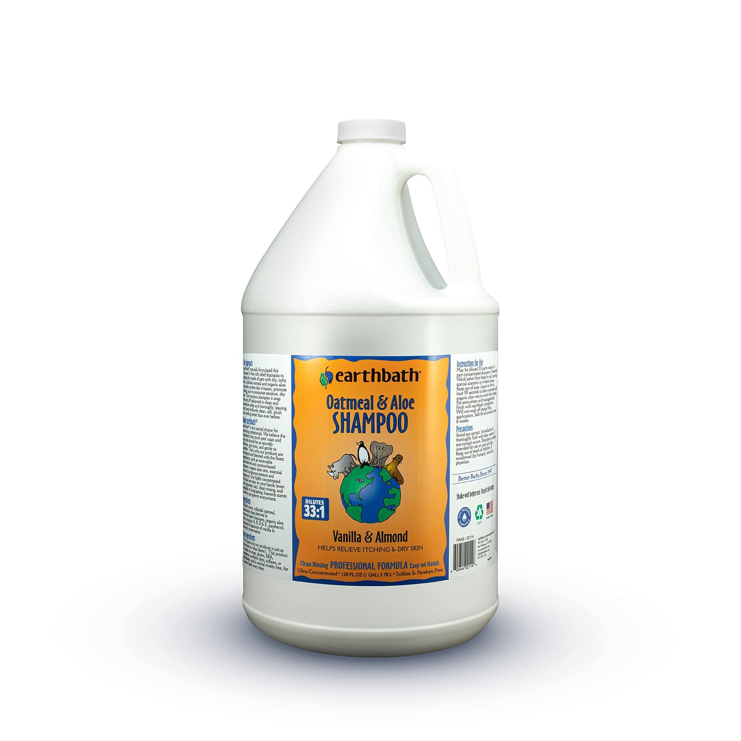Earthbath Oatmeal and Aloe Itch Relief Pet Shampoo, 472 ml