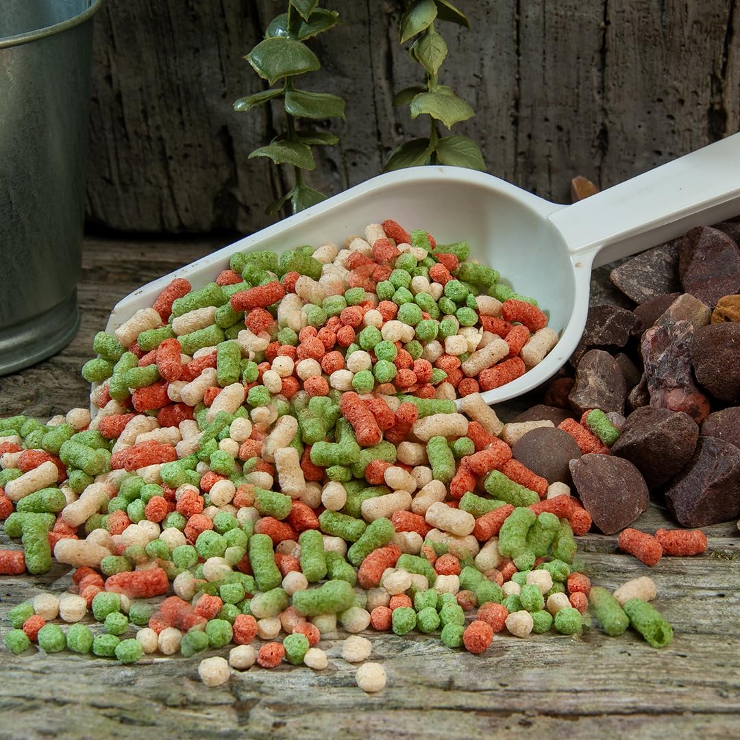 Walters Variety Super Mix (5L Refill Bag) | Pond Fish Food for Goldfish, Koi and all Cold Water Pond Fish | Premium Nutrition, Floating Fish Food Pond Pellets and Sticks - Comfort Style