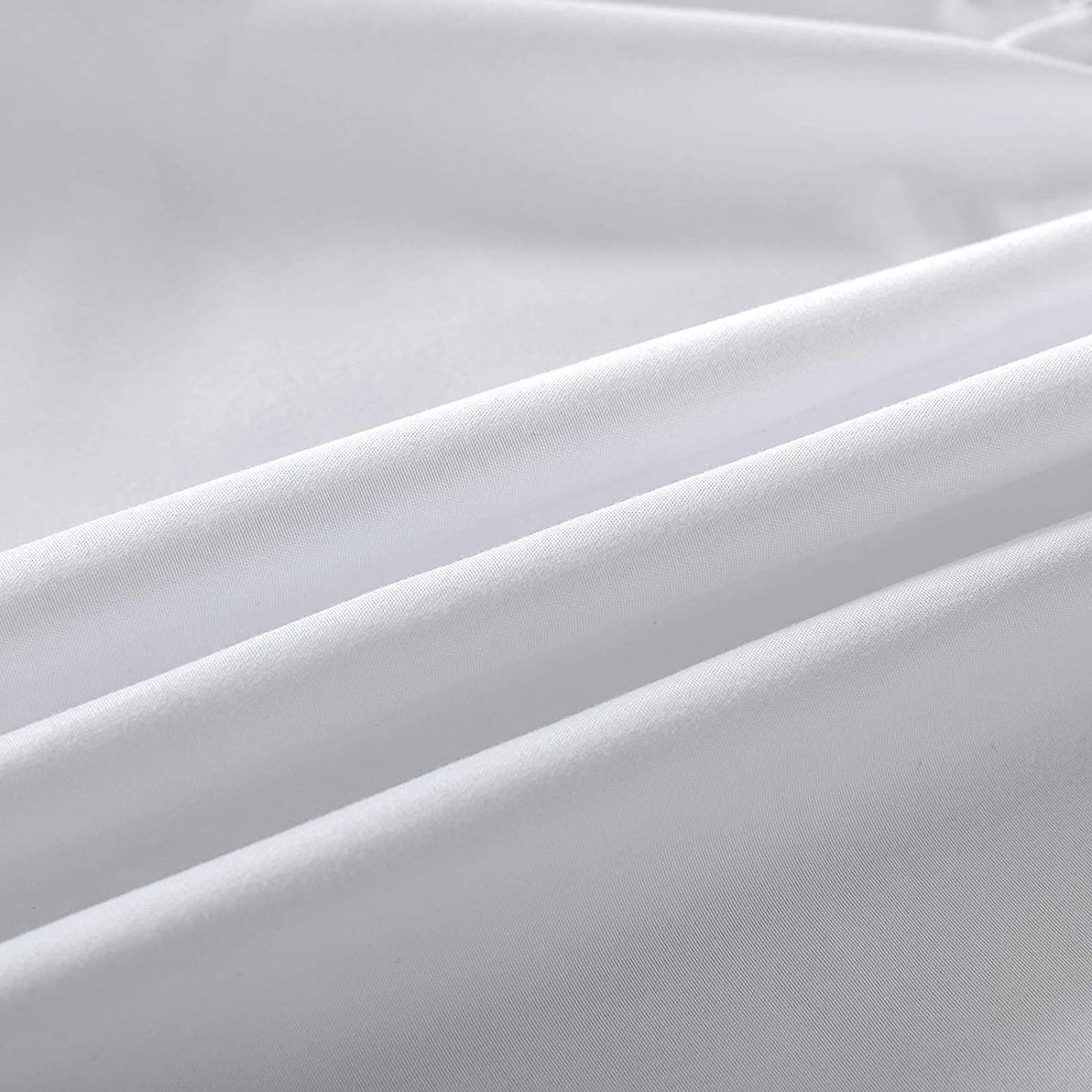 Fitted Sheet Bed Sheets 25CM Extra Deep Pocket Soft and Breathable Fitted Bedding Sheets