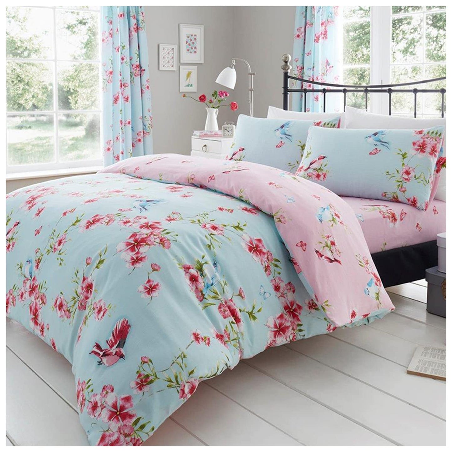 GC GAVENO CAVAILIA Duvet Cover With Pillow Cases - Polycotton Quilt Cover - Bedding Set - Comfort Style