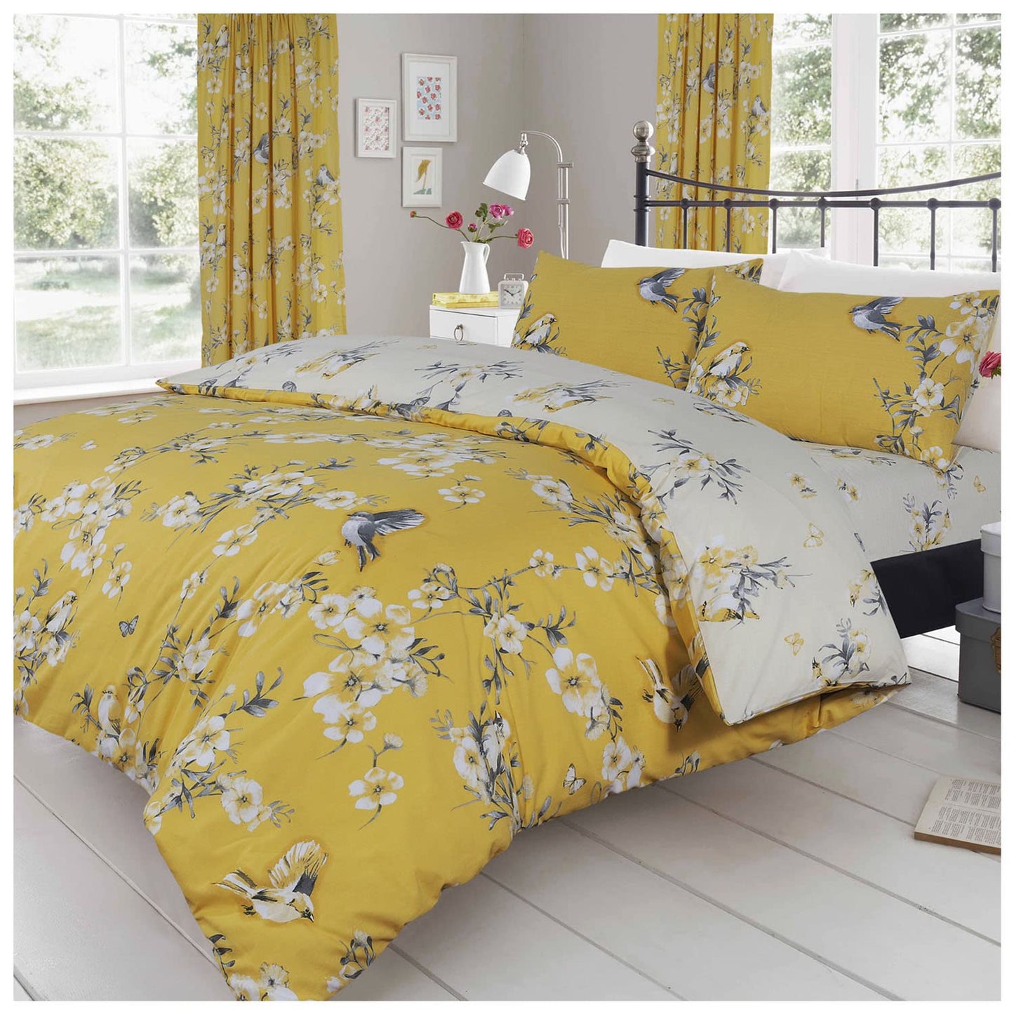 GC GAVENO CAVAILIA Duvet Cover With Pillow Cases - Polycotton Quilt Cover - Bedding Set - Comfort Style