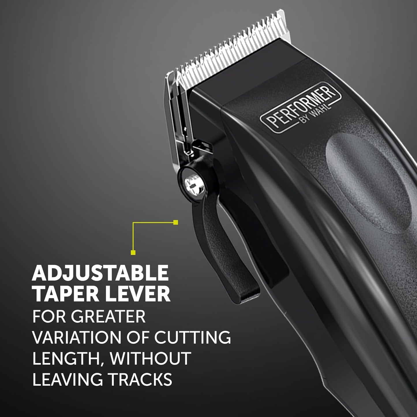 Wahl Performer Pet Clipper, Corded Dog Clippers, Full Coat Grooming Kit, High Carbon Steel Blades, Grooming Pets at Home, Powerful and Quiet, 4 Attachment Combs (3,6,9,13 mm)