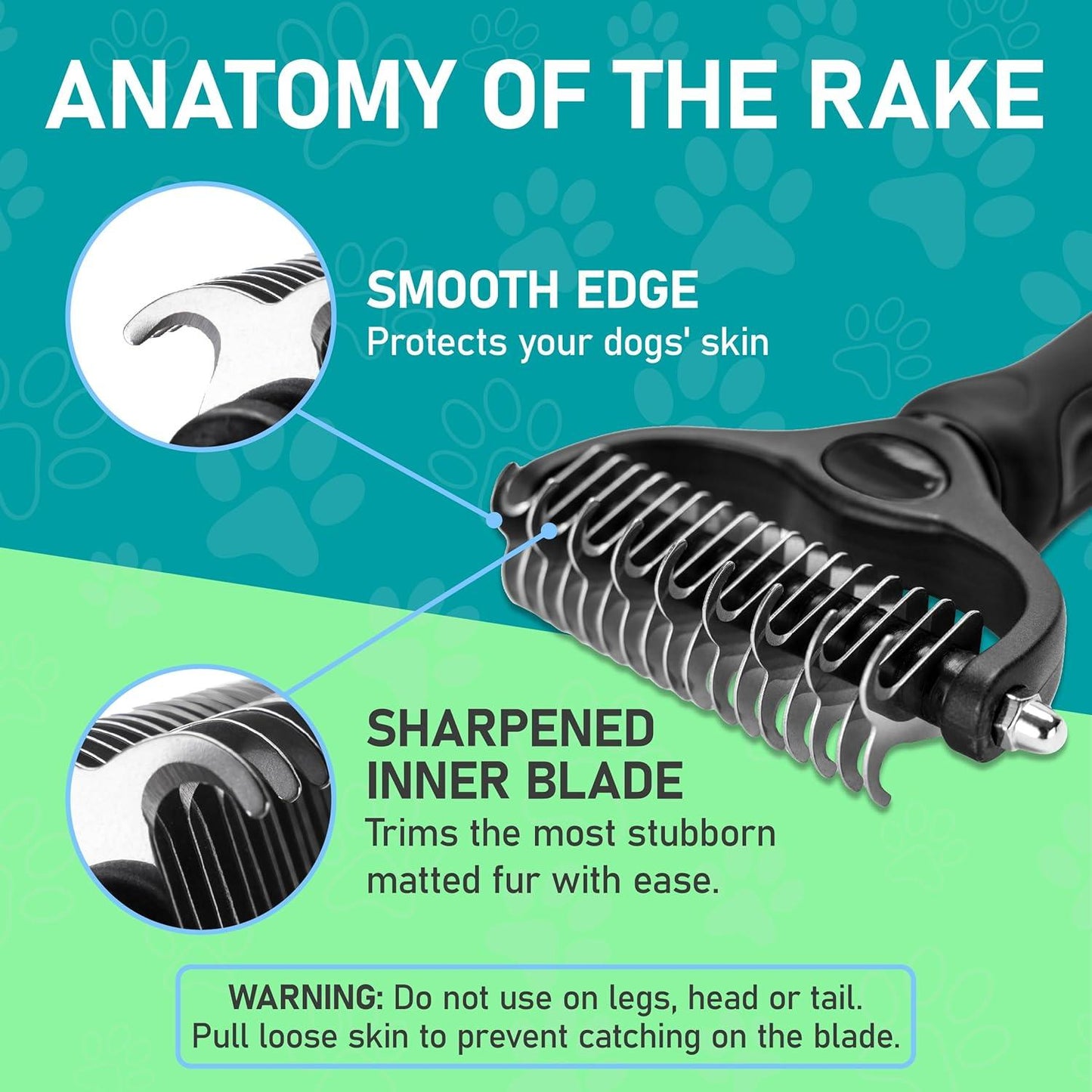Maxpower Planet Dog Brush - Reduce Shedding by 95% - Double Sided Deshedding Dematting Tool - Undercoat Rake Dog, Cat Brush - Dog Brushes Shedding Hair - Dog Grooming Brush - Cat Grooming Brush, Blue - Comfort Style