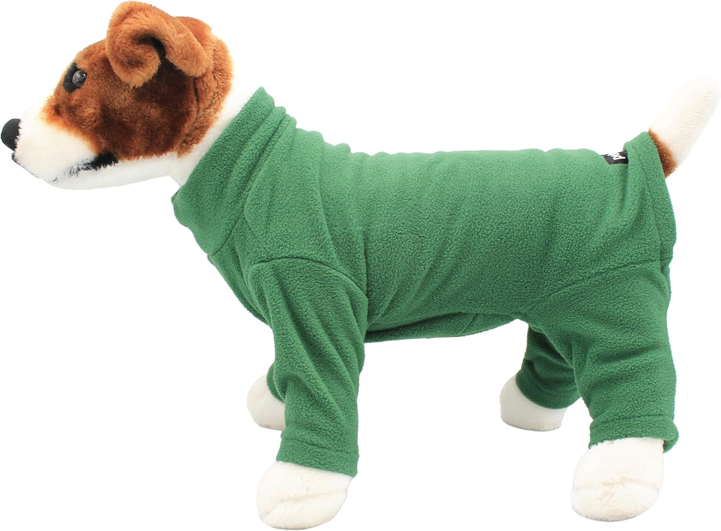 Warm Four-Legged Dog Fleece – Super Soft, Weather-Resistant (Coral, Medium) - Comfort Style