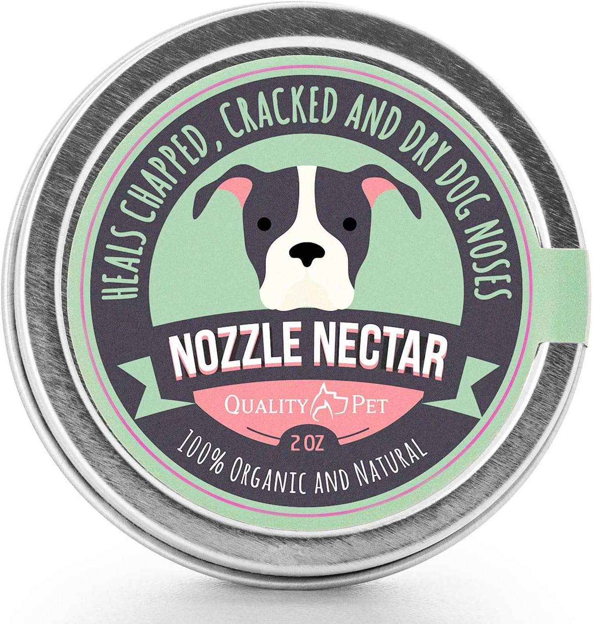 Nozzle Nectar Dog Nose Balm - Professional Moisturiser for Cracked & Rough Snouts, Dog Grooming Cream Essential, Dog Snout Balm Necessities for Travel, Repairs & Protects, Nose Balm for Dogs - 2oz - Comfort Style