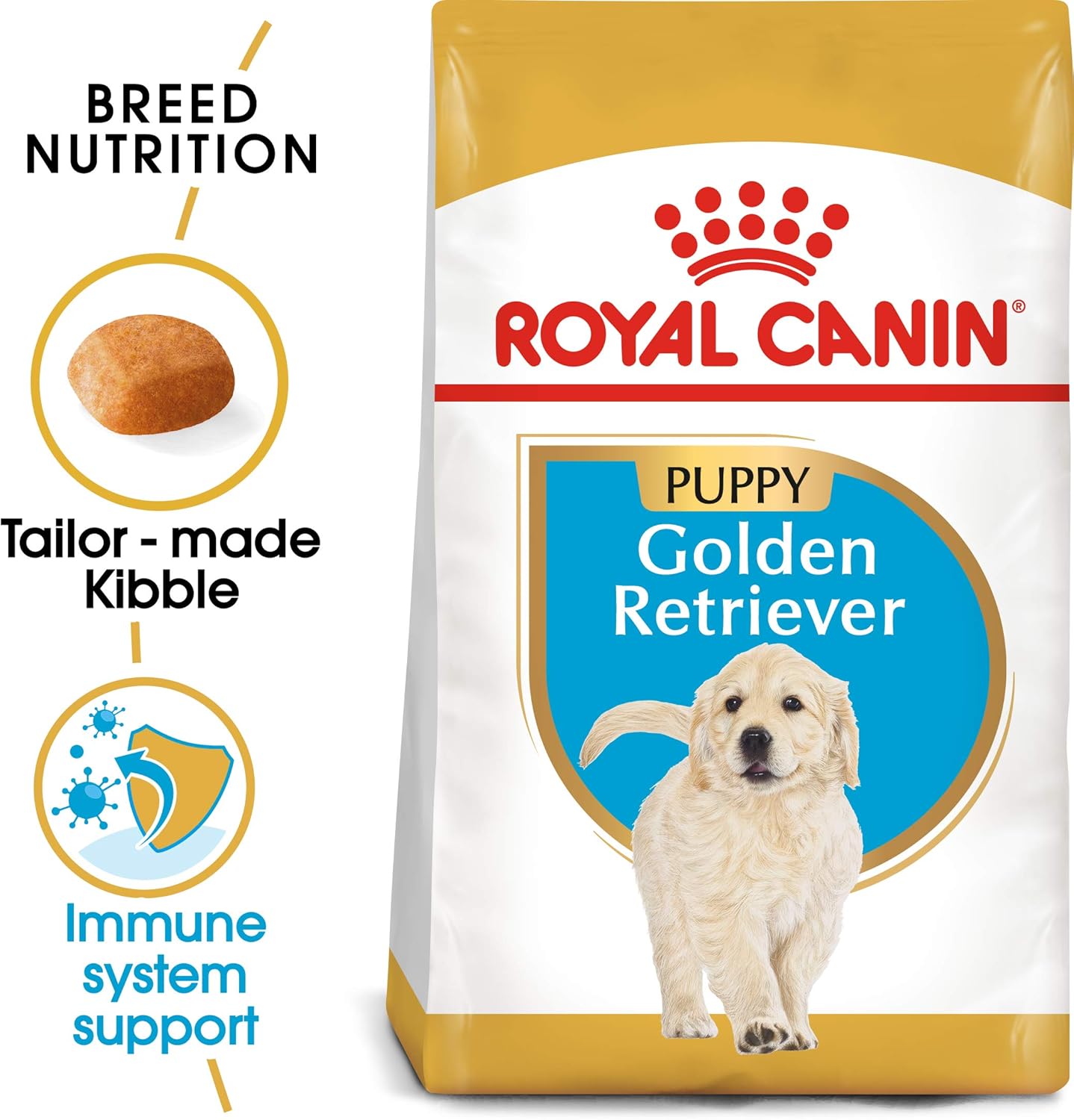 Royal Canin Dog Food Golden Retriever Puppy Dry Mix 3kg