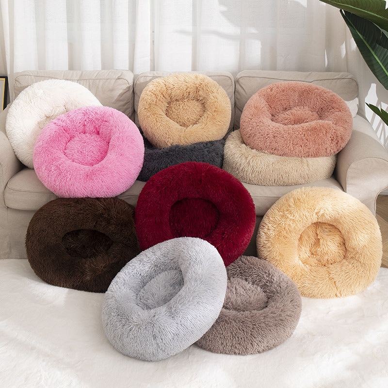 Detachable and Washable Calming Dog Cat Beds