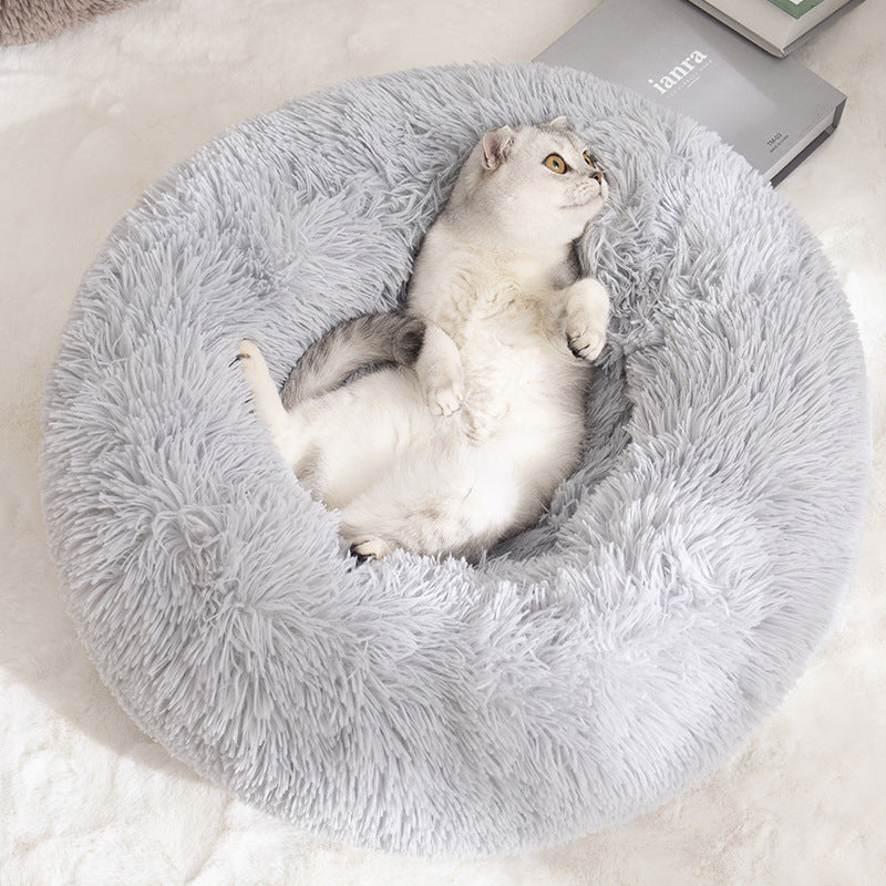 Detachable and Washable Calming Dog Cat Beds