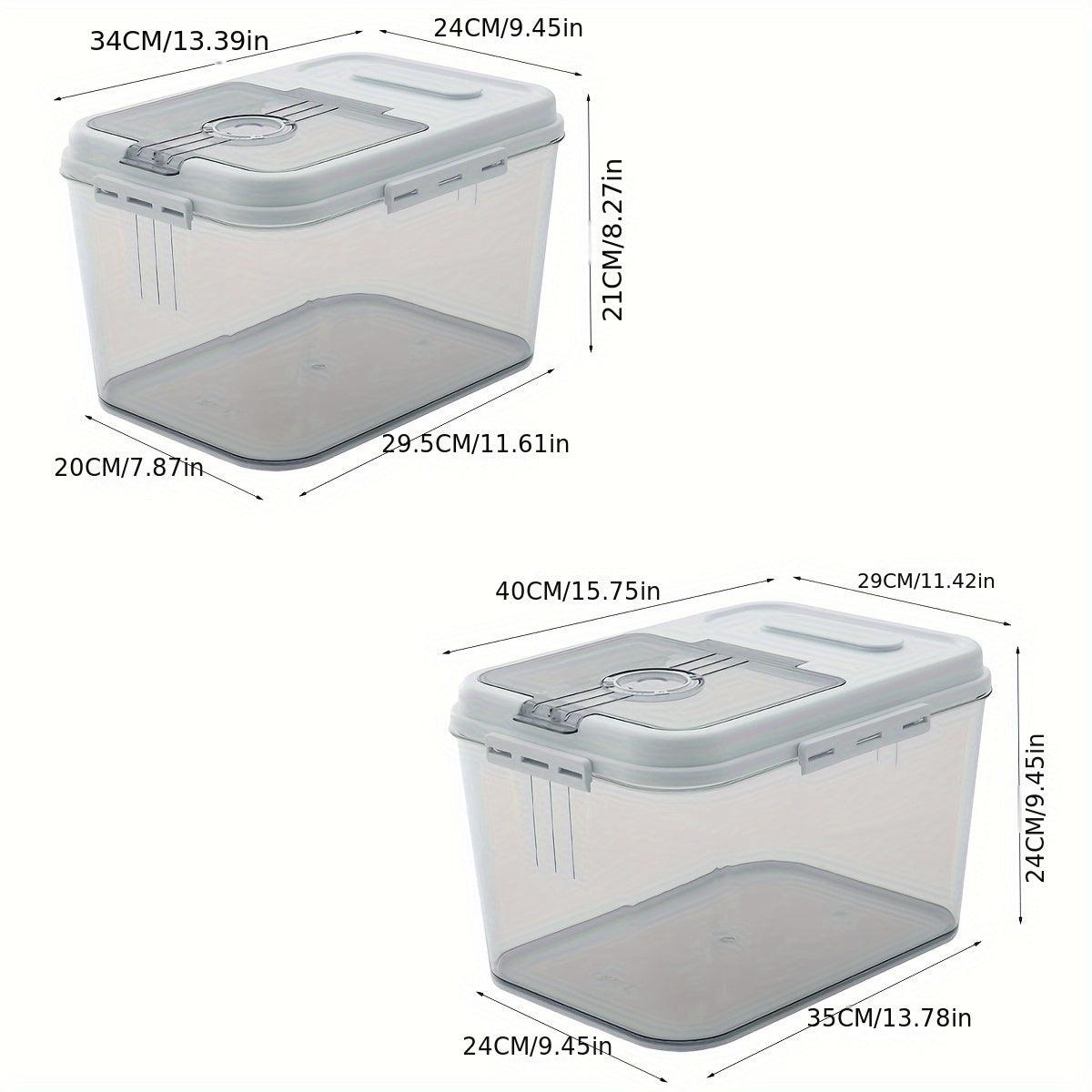 Airtight Pet Dry Food Container Animal Cat Dog Grain Storage Bin Box Dog Puppy Cat Dry Food Snack Dispenser Box Cat Dog Treat Tin - Comfort Style