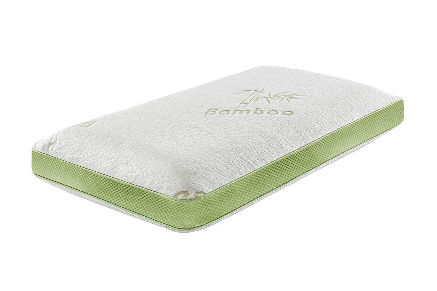 Premium Bamboo Memory Foam Cot Bed Pillow Only for Babies - Comfort Style