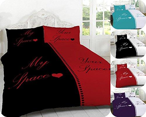 Duvet Cover Sets “MY SPACE ~ YOUR SPACE” PolyCotton Fabric - Comfort Style