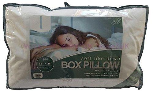 Duvet Cover SetsLUXURY MicroFibre Box Pillow (One Pillow) ---OR--- MicroFibre Pillow Pair ~ Super Soft Just Like DOWN PILLOWS ~ Filled with 100% HollowFibre - Comfort Style