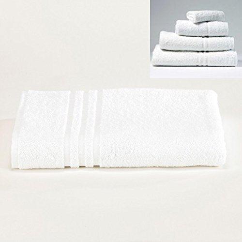 Luxury 3 Piece TOWEL BALE SET ~ Hand Towel ~ Bath Towel ~ Bath Sheet ~ 450GSM 100% Egyptian Cotton ~ WHITE COLOR - Comfort Style
