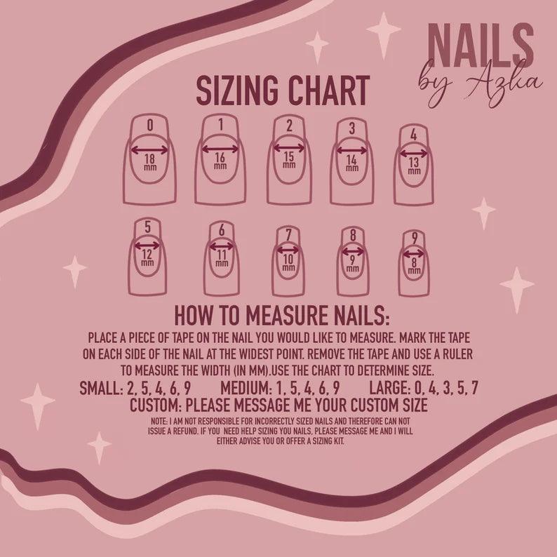 Frosty Glitter Heart French Tip Reusable Press On Nails - Comfort Style