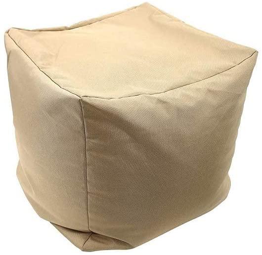 Waterproof Cube Bean Bag Indoor & Outdoor Medium Size Footstool Pouffe Beanbags - Comfort Style