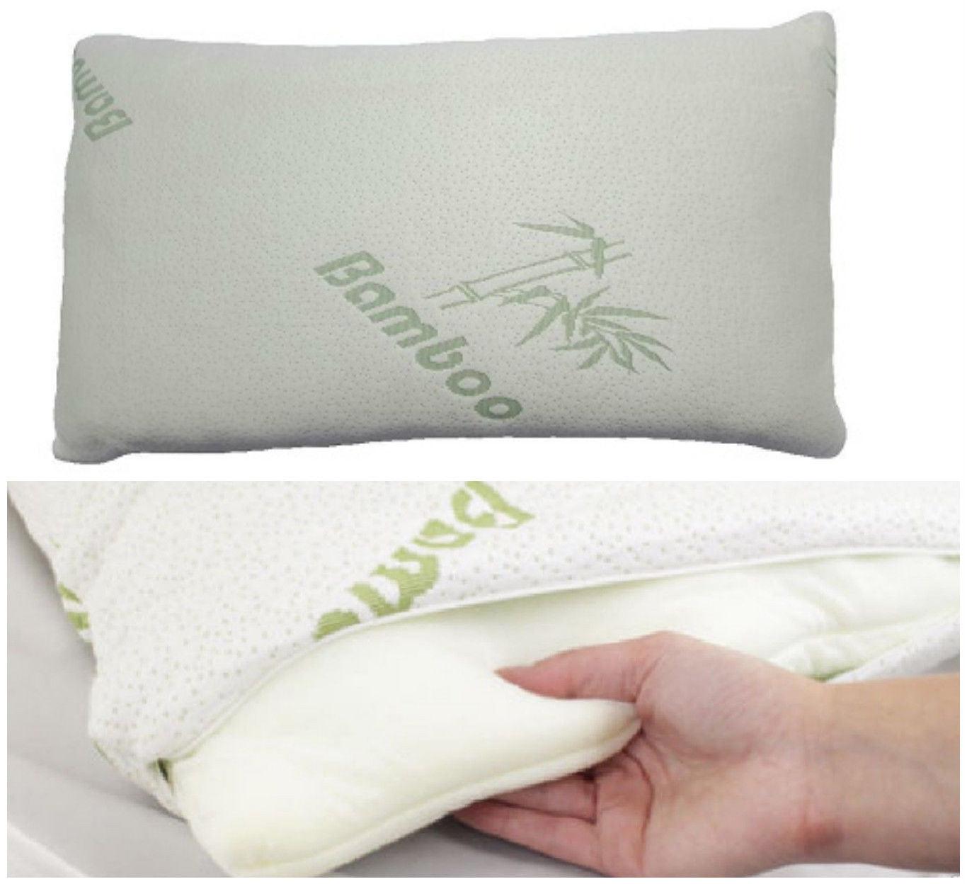 Luxury BAMBOO Pillow ~ Head Neck Support ~ Anti-Allergy & Anti Bacterial ORTHOPEDIC PILLOW - Comfort Style