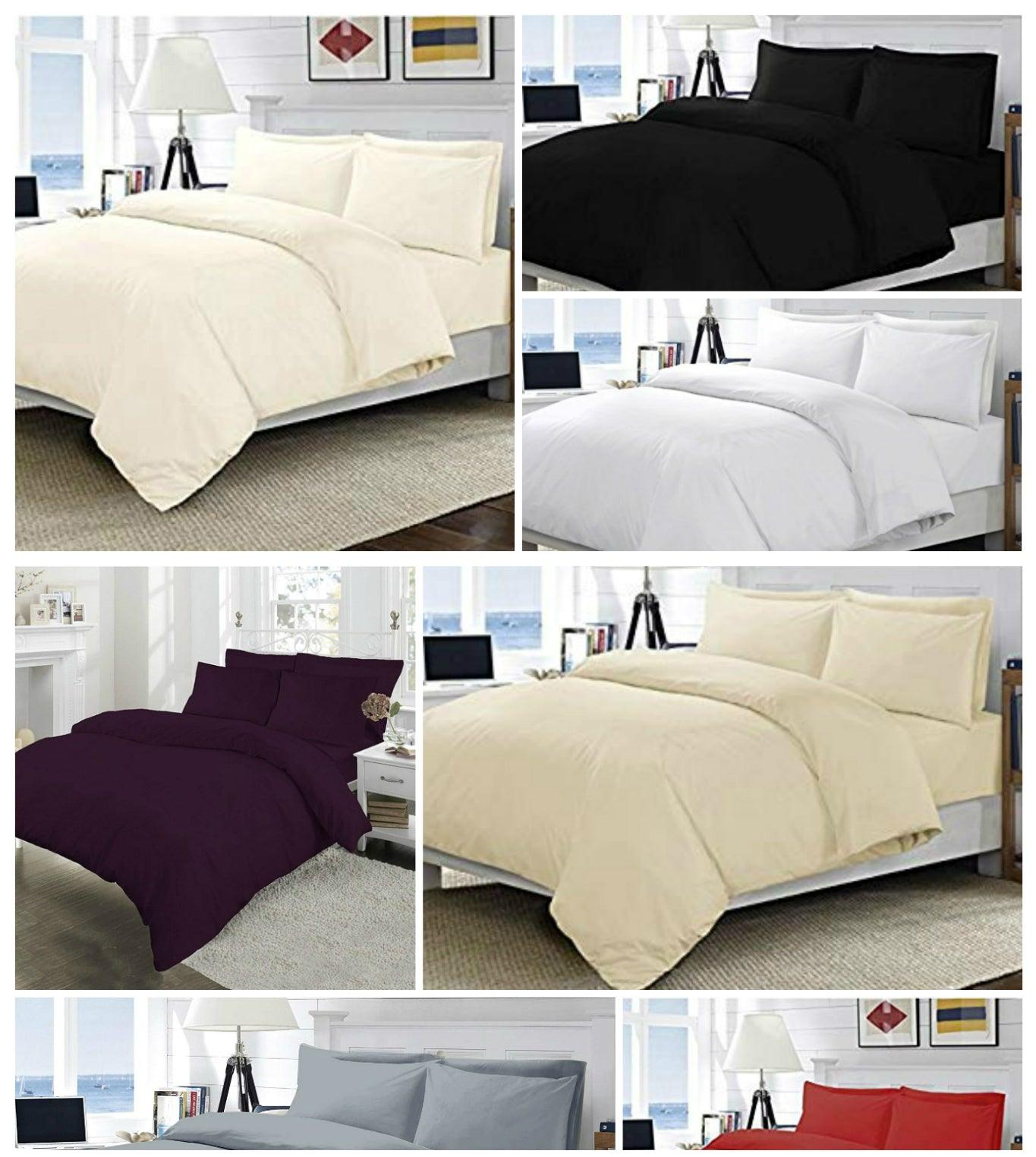 T200 Percale FLAT Bed Sheets – 200 THREAD COUNTS - Comfort Style