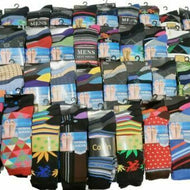 36 Pairs Men's Assorted Multi-Design Bulk Socks Bundle Footwear variety Wholesale Job Lot UK 6-11