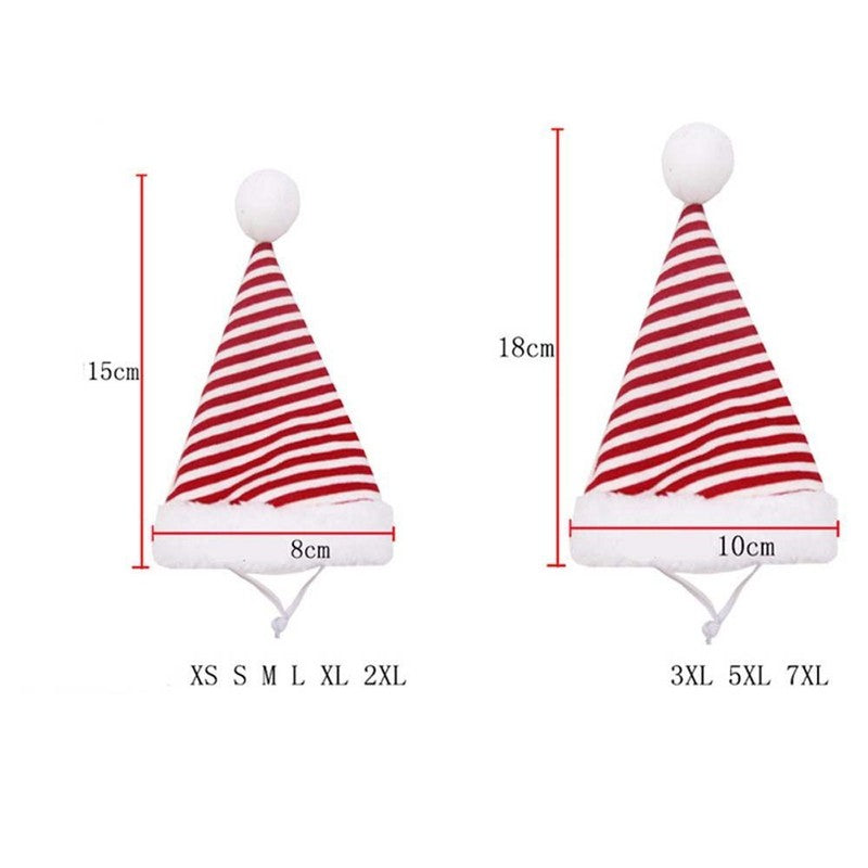 Christmas Dress Santa Claus Dogs Cats Pet Jacket Coat Costume Outfit Clothes