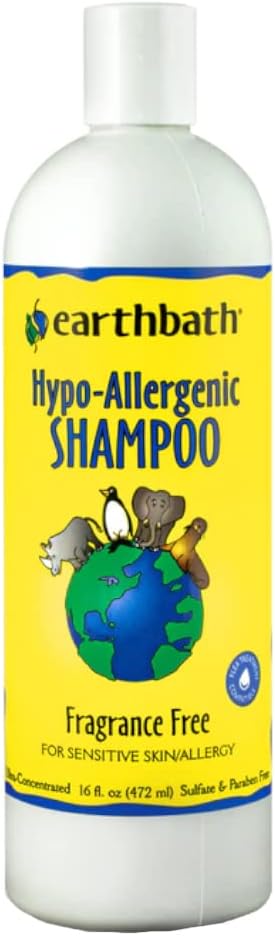 Earthbath Hypo Allergenic Pet Shampoo, 472 ml